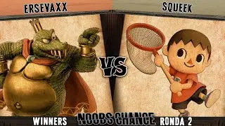 Noobs Chance SSBU 14° - Ersevaxx (Krool) vs Squeek (Villager)