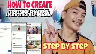 Paano gumawa ng you tube channel gamit Lang Ang mobile phone(Tagalog tutorial)# kuya kennth tv