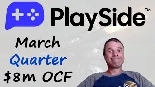 $8m Operational Cash Flow | Playside March Quarter Appendix 4C