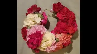 Fresh Flower Jewellery For Wedding | Fresh Flower Veni , Garland | How To Make Gajra