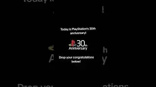 #playstation #30thanniversary #ps30 #playstation30th #sony