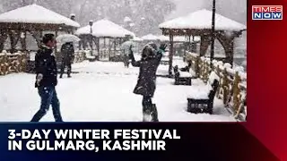 3 Day Winter Festival Organised In Gulmarg, Kashmir To Boost Tourism | Times Now News | Kashmir News