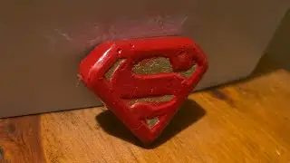 Making a cool Brass Superman logo from Brass ingot's