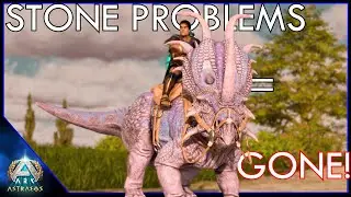 This Styracosaurus Is An Early Game Stone Gatherer! | Ark Astraeos EP09