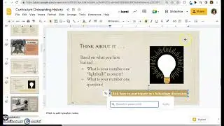 Link to a Schoology Discussion from a Google Slide