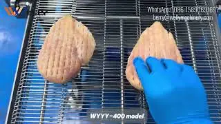 Industrial meat tenderizer machine#meatmachine #tendering #chickenbreast 