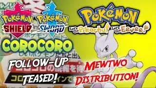 Pokemon Sword & Shield Corocoro Leaks! Mewtwo Event Distribution For Pokemon Let's Go!