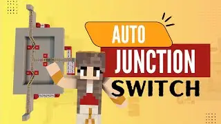 Автоматический переключатель железнодорожных развязок Minecraft для Bedrock и Java Edition | Прос...