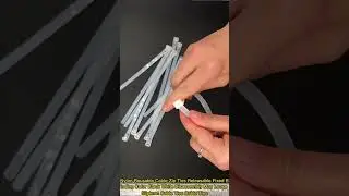 Nylon Reusable Cable Zip Ties Releasable Fixed Binding  