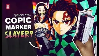 Убийца маркеров Copic? Впервые использую маркеры Spectrum Noir!