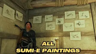 All 18 Sumi-e Paintings in Ghost of Yotei (An Artist&rsquo;s Eye Trophy Guide)