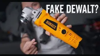 FAKE DEWALT GRINDER BA TO?