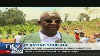 Green Africa Foundation encourages Kenyans to plant trees equaling their age