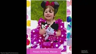 Maizee 2nd Birthday