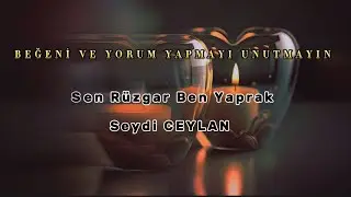 Sen Rüzgar Ben Yaprak - Seydi Ceylan (Elektro Bağlama)
