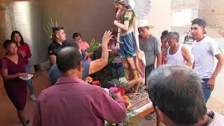 01 feria anual en San Miguel Ahuelitlalpan, encuentro de hermandades y procesion
