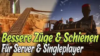 Bessere Z&uuml;ge & Schienen | Keine St&uuml;tzen mehr - Z&uuml;ge die Alle Spieler auf nem Server nutzen k&ouml;nnen