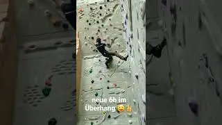 neue Routen😆👍 6b &Uuml;berhang im impulsiv weil am Rhein.