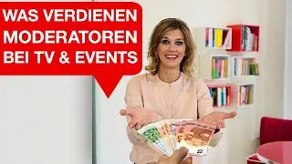 Was verdienen Moderatoren im TV und bei Events I Wieviel kostet Moderation | Nicole Krieger