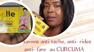 MEILLEUR SAVON ANTI TÂCHE / ANTI RIDES ANTI -FARE au CURCUMA.
