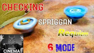 Checking Spriggan Requiem 6 Mode in Battle Powerful BeyBlade in  Burst Evolution  in Fantasy Blader