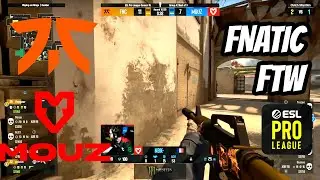 Fnatic vs Mouz Highlights | CSGO ESL Pro League Season 15