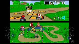 super Mario kart mushroom cup 