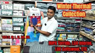 lUX INFERNO, LUX COTTSWOOL, RUPA TORRIDO 🔥| THERMAL WEAR FOR WINTER💯