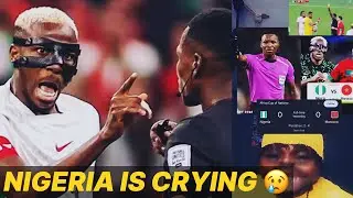 Nigeria vs Morocco game this happened after Ghana referee change everything for Nigeria 🇳🇬  ￼