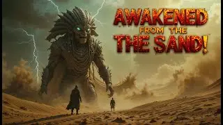 The Sand Wraith of the Whispering Dunes | Giant Monster Awakens in Desert Horror Tale #giantmonster
