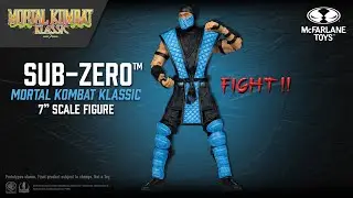NEW Mortal Kombat Klassic&trade; Sub-Zero&trade; 7