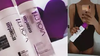 MINETAN Violet Tanning Pack/Обзор ФИОЛЕТОВОГО автозагара 💜 Мой опыт использования!