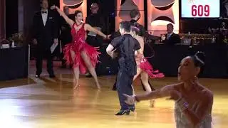 Nora Ravelo & Juanito Mahinay Jr Chicago Harvest Moon 2021, Sr Amateur Open Latin Championship