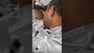 #шорты #стрижка без лишних хлопот с накидкой-зонтиком