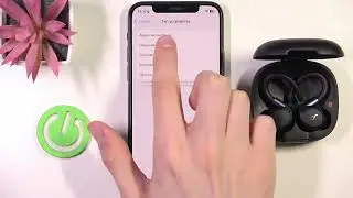 Как установить тип устройства для наушников Soundcore Sport X20 на iOS устройстве?