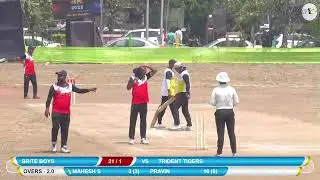 TRIDENT TIGERS vs BRITE BOYS  MATCH AT USPL 2022 || AIROLI