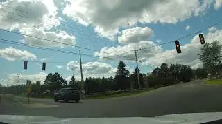 Driving Through East Waterboro, Maine