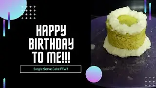 Happy Birthday to ME! Keto Birthday MUG CAKE!