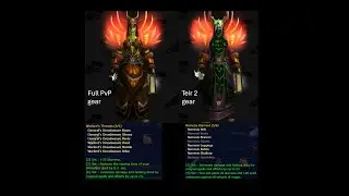 Classic WoW PvP Best in slot Episode 2... Phase 3 Warlock BIS