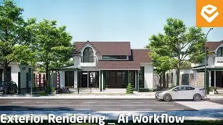 Enscape 4.1 For SketchUp | 041 Realistic Exterior Rendering from Start to Finish