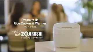 Zojirushi Pressure Induction Heating Rice Cooker & Warmer NW-YNC10/18