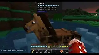 Minecraft Techmods: Carry On mod - Random dancing with sheep [livestream test - 720p]