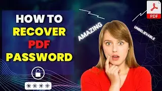 HOW TO OPEN LOST PDF FILE PASSWORD FROM MOBILE PHONE | PDF PASSWORD KAISE PATA KARE