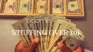 Stuffing tax refund over 10k #envelopestuffing