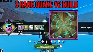 Quake V2 Build For Hard Dungeons!! | King Legacy