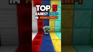 Top 5 Rarest Ores in Minecraft!