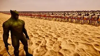 2 MILLION ROMAN GENERALS VS 100 WOLVERINE UEBS 2 ULTIMATE EPIC BATTLE SIMULATOR 2