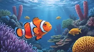 Stunning 4K Aquarium Video | Tropical Fish Tank, Coral Reef Colors & Relaxing Sleep Sounds