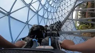 Shanghai Disney Resort - TRON Lightcycle Power Run Rollercoaster POV