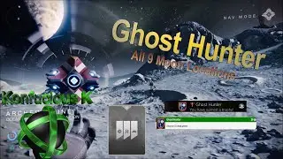 Destiny - Ghost Hunter Trophy - All 9 Moon Locations and Routes